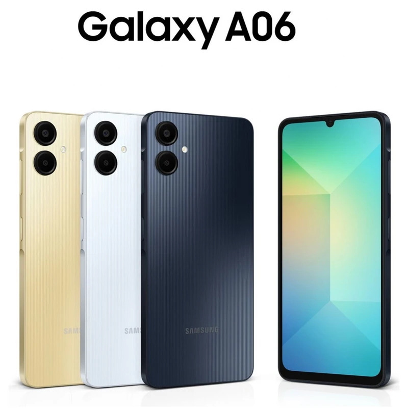 گوشی سامسونگ Galaxy A06 رجیستر‌شده دو سیم‌کارت 128 گیگابایت با رم 6 گیگابایت