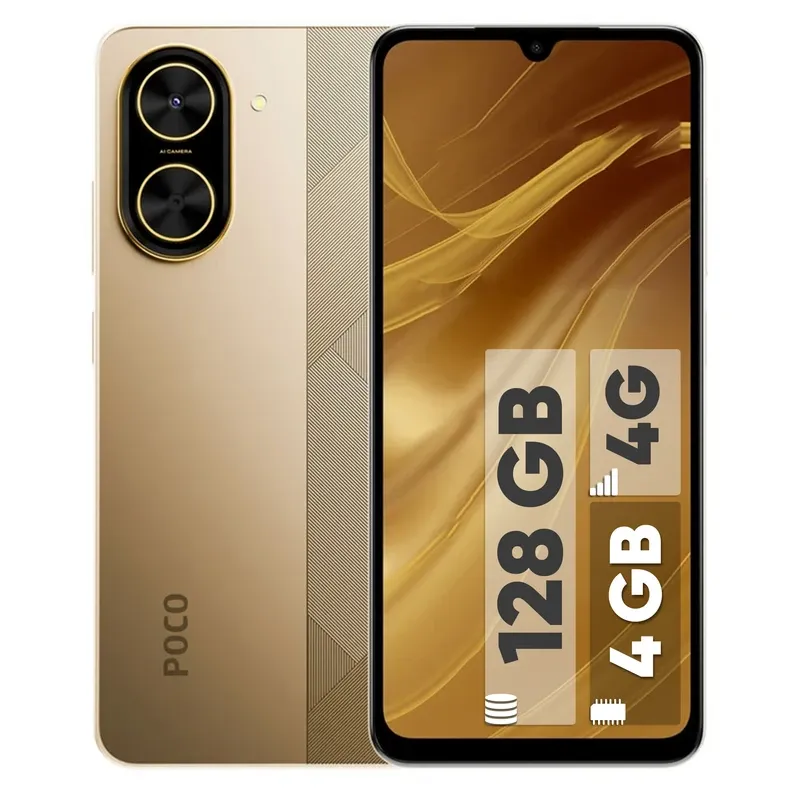 گوشی شیائومی Poco C71 رجیسترشده دو سیم‌کارت 128 گیگابایت با رم 4 گیگابایت